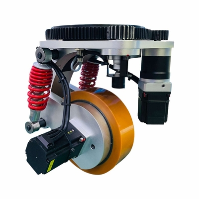 CE одобрил горизонтальные колеса привода робота едет на автомобиле грузоподъемник AGV