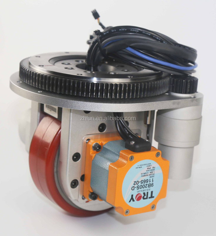 колесо привода AGV 230mm управляя с тормозом двигателя шифрует мотор усилителя руля