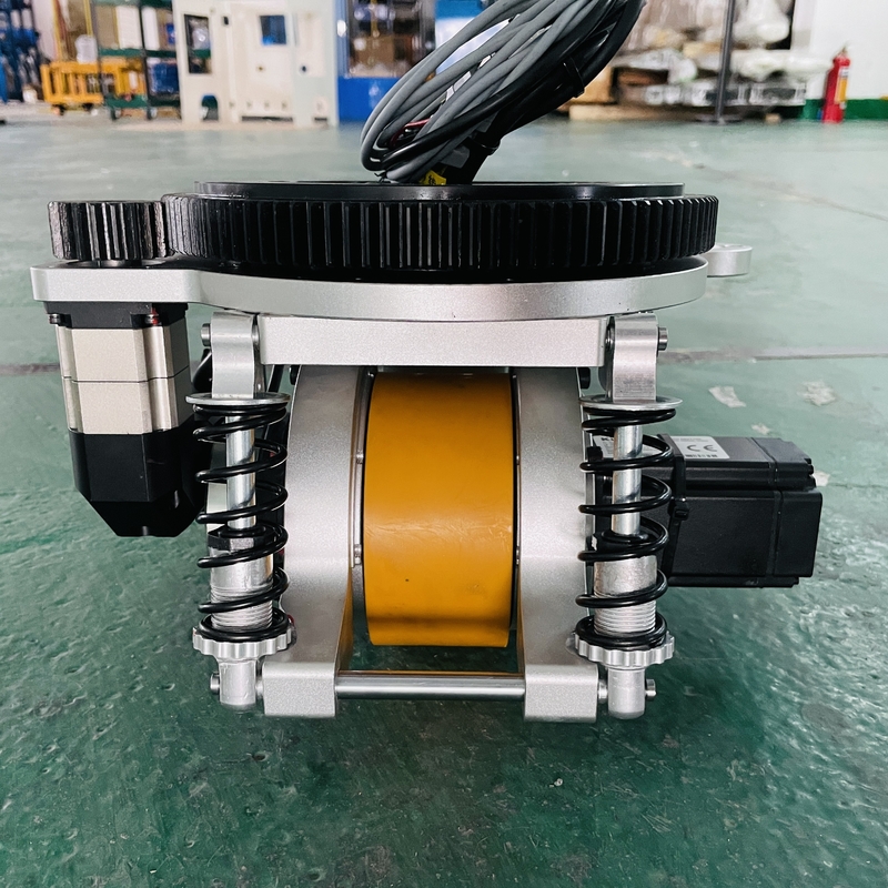 удар 205mm небольшой поглощая колеса привода AGV для мотора сервопривода грузоподъемника робота