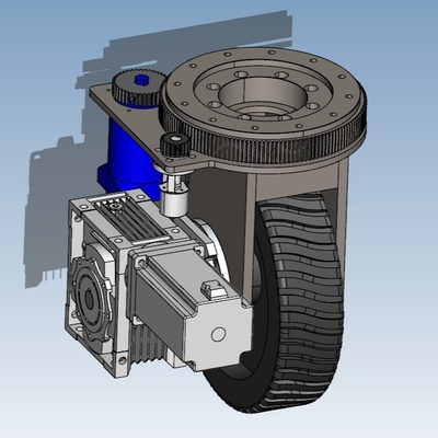 горизонтальное собрание 3000rpm колес промышленного привода 1500W для Agv робота склада